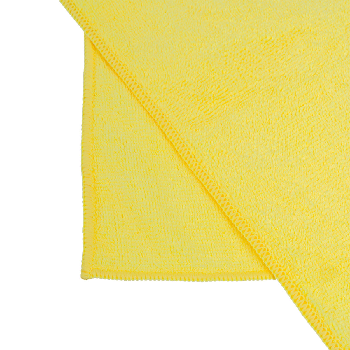 Microfibre yellow towel